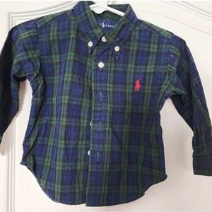Ralph Lauren Kids Plaid Button-Down Shirt